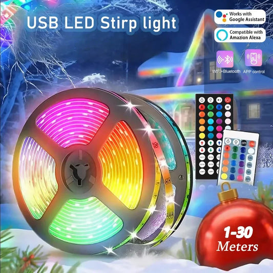 WIFI LED Strip Lights APP Control Color Changing Lights